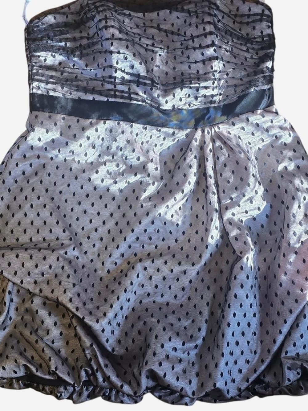 Davids Bridal Polka Dot Party Dress